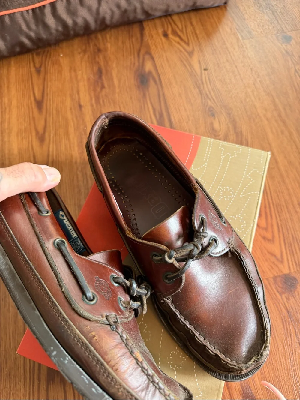 Dexter Men's Dark Brown Leather made is USA